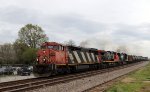 CN 2420 leads NS train 6W4 past the Fairgrounds